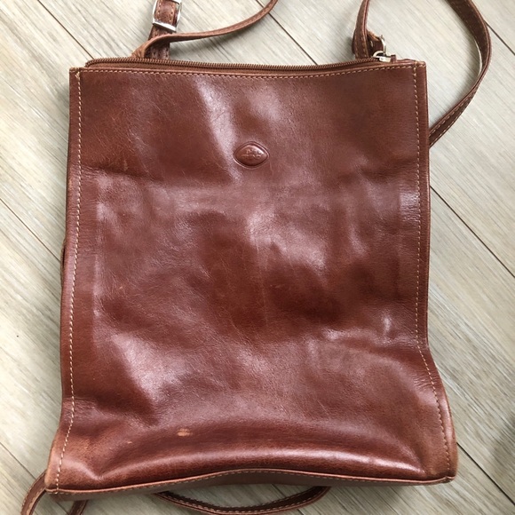 🌼SOLD 🌼Italian leather backpack 2 Ways - backpack + tote - Picture 2 of 4